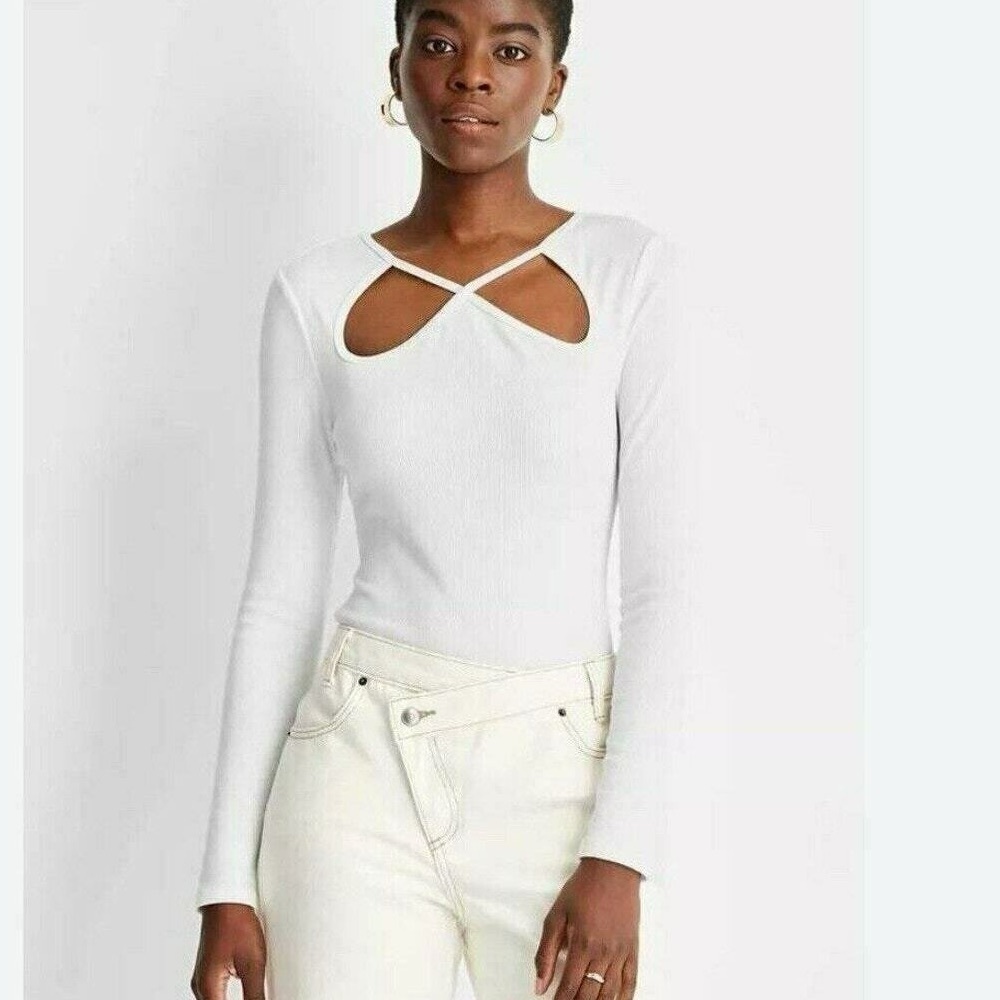 NWT Future Collective Ribbed Bodysuit